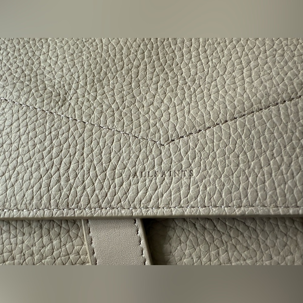 AllSaints Cami Leather Shoulder Bag - Natural - Picture 6 of 10